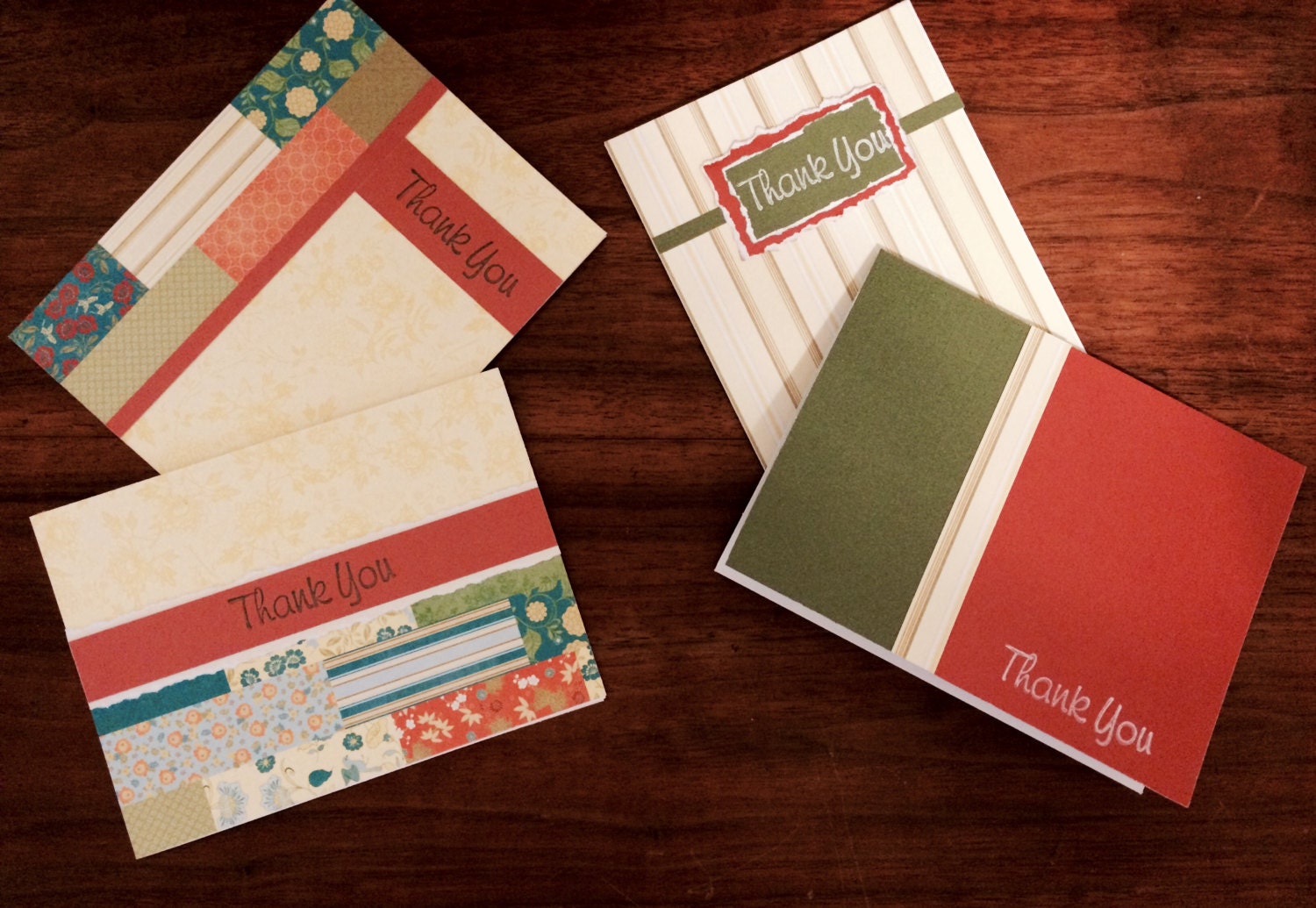 Hand made paper cards by HoleInTheWallDesigns on Etsy