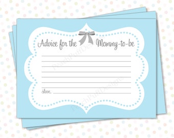 INSTANT DOWNLOAD Advice for Mom Sign Mommy Advice Card