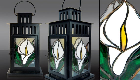 stained glass lanterns by Cherrypl on Etsy