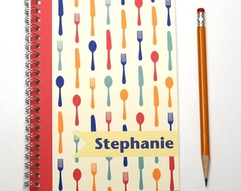 Custom Meal Diary, Food Tracker, Exercise Journal, Notebook, Diet Journal, Daily Food Journal, Meal Tracker, Personalized Book