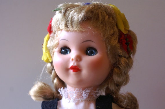 1962 MINT Swiss <b>Miss Jolly</b> Toy Doll, Instant Cocoa Mix. ◅. ▻ - il_570xN.747914207_r5b6