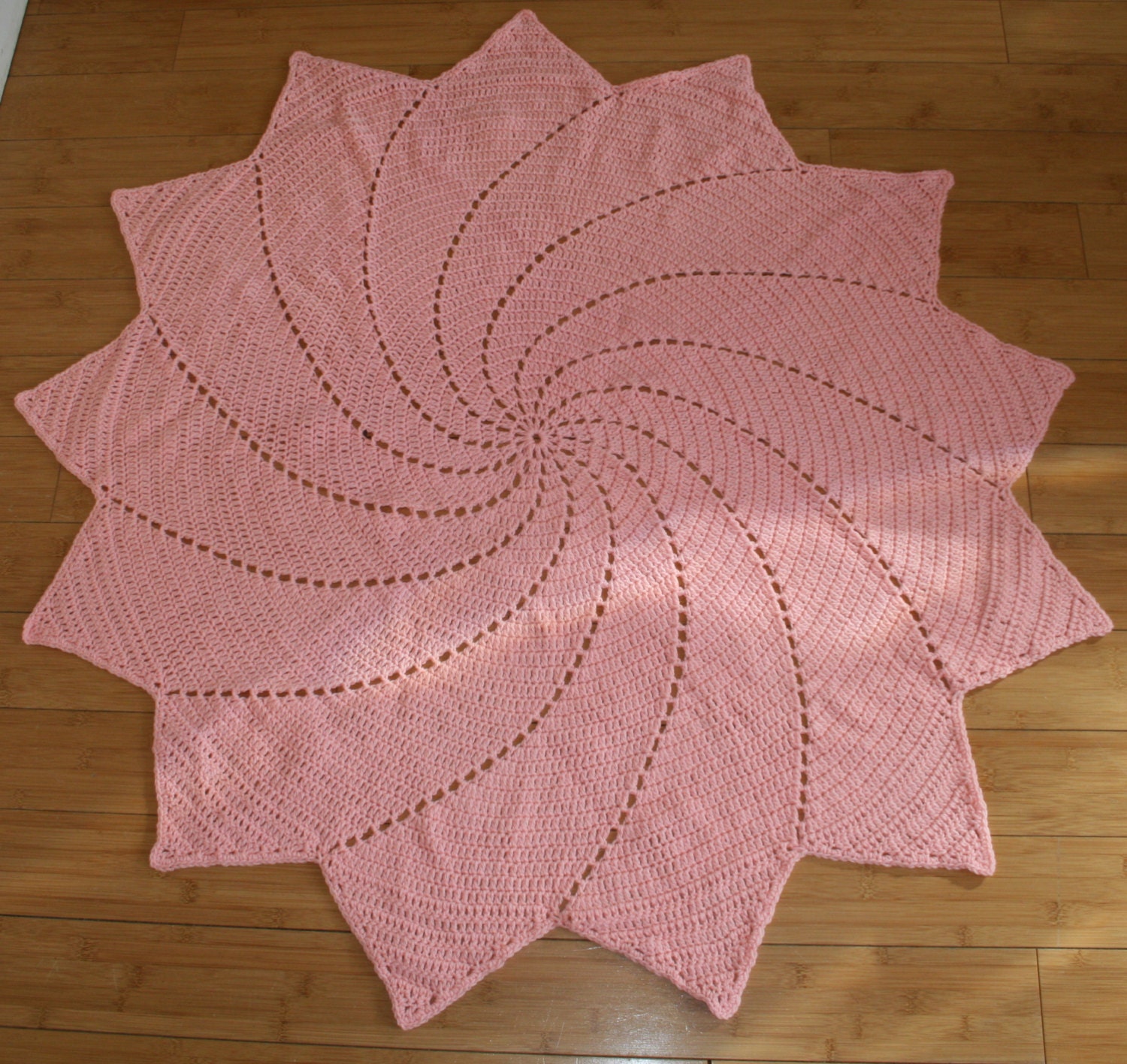 Starburst baby blanket pdf crochet pattern by mytreasuredheirlooms