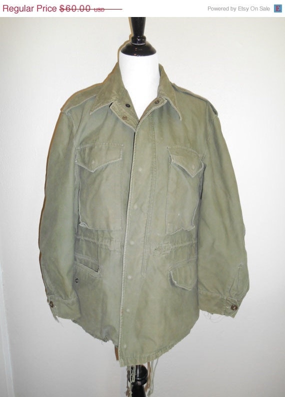 Vintage clothing SALE Vintage Army Military by