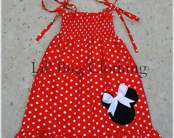 Minnie Mouse Smocked Dress