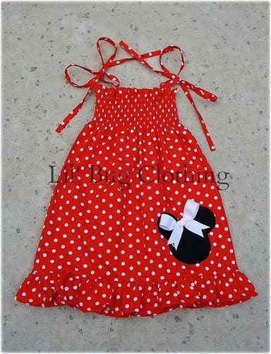 Minnie Mouse Smocked Dress