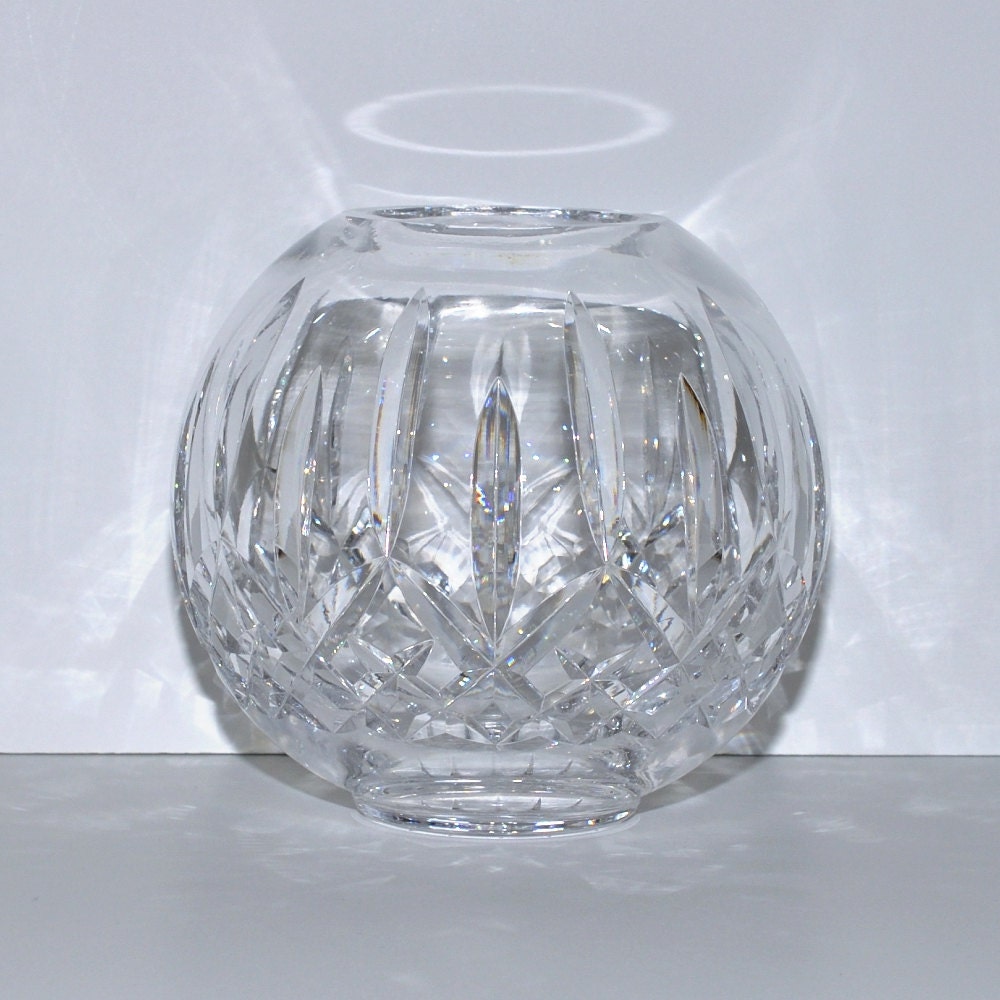 Waterford Crystal Lismore Rose Bowl by DesignSoldier on Etsy