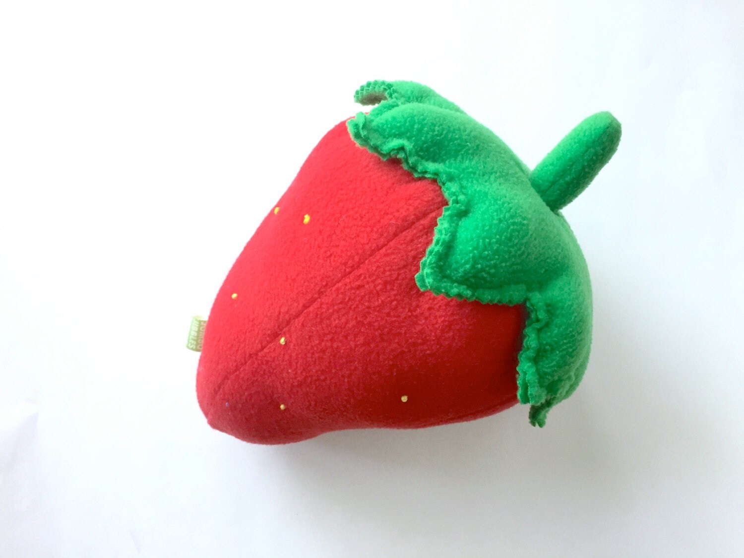 strawberry plush pillow