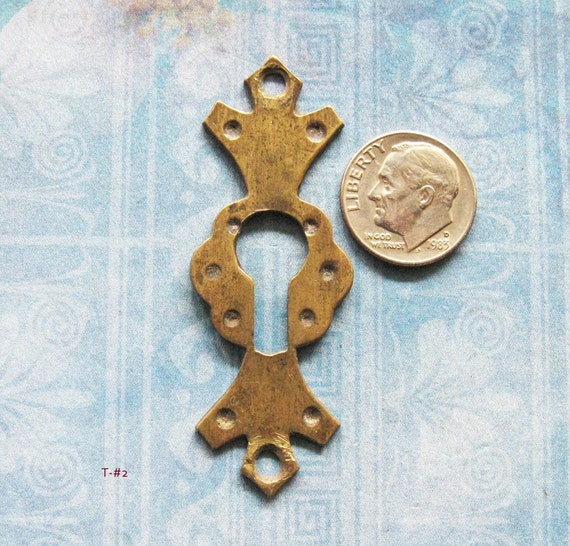 Victorian Gothic Keyhole Escutcheon Furniture by FOUNDLINGS