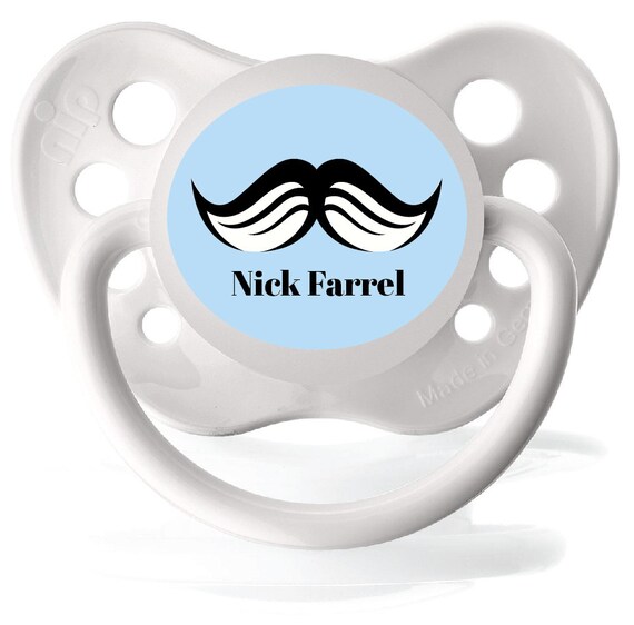 Items similar to waterproof personalized pacifier stickers, baby bottle