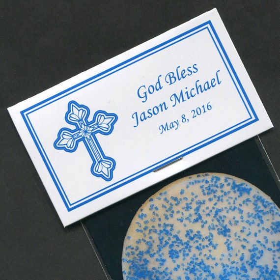 Items similar to Boys Baptism Favors Boys Christening Favors Boys