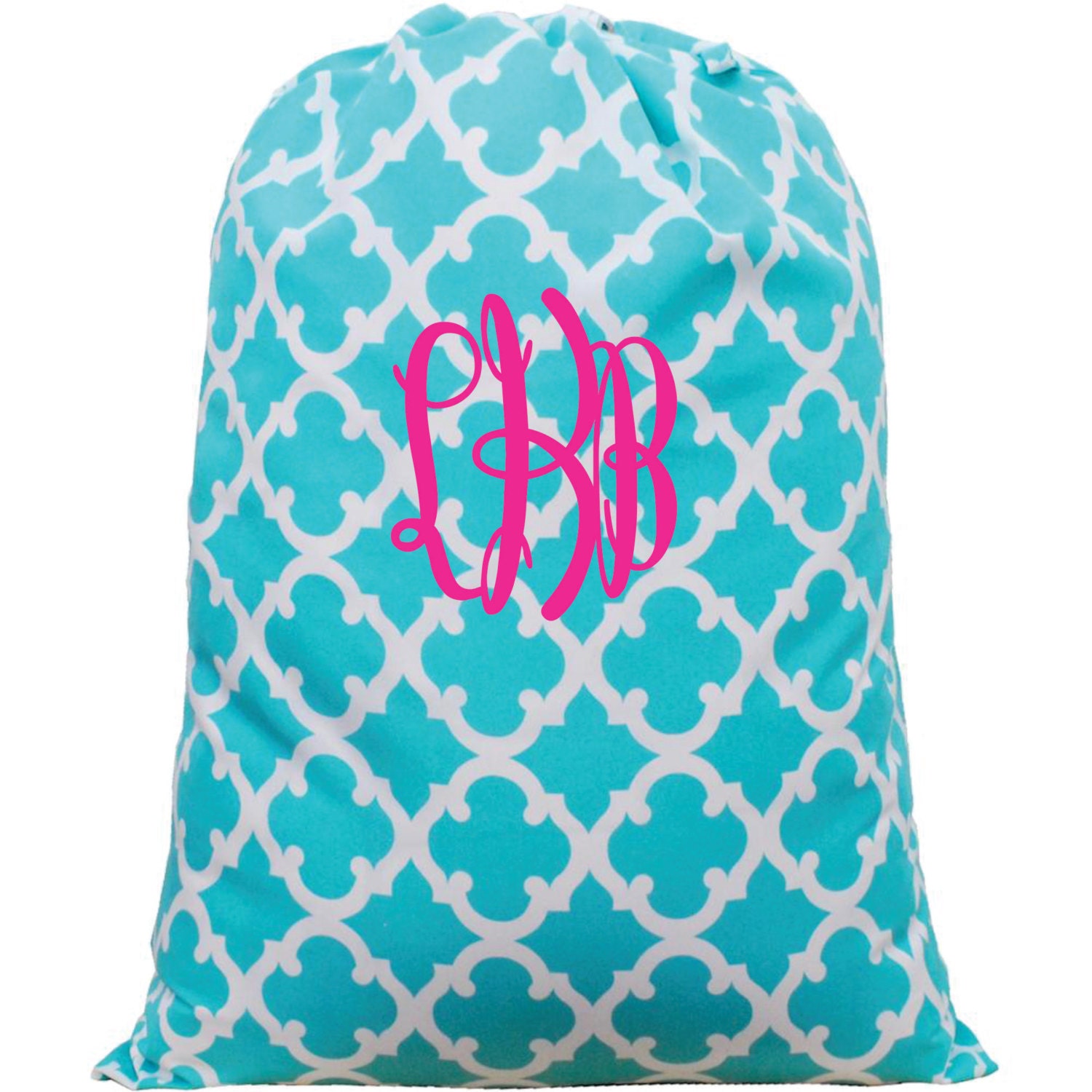 Personalized Monogrammed Laundry Bag by TheMonogramMaker on Etsy