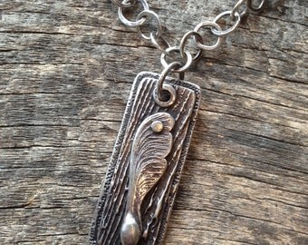 Sterling Silver Samara Necklace