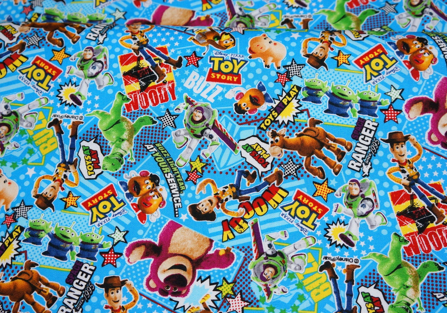 toy story fabric panel