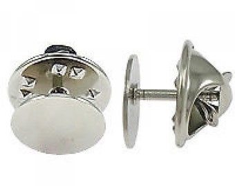 free shipping in UK - 50 Tie Tacks Butterfly pinch back Pins Clutch Back Lapel Scatter Pin