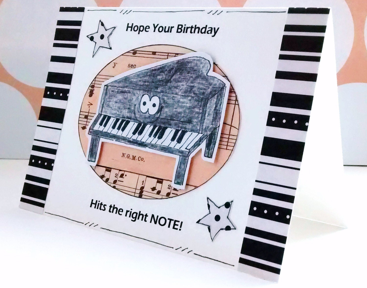  Carte  d anniversaire  carte  Piano  Piano   queue amant