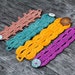 Slap Chop a stylish crochet bracelet pattern in 3 versions