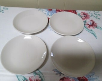 Homer Laughlin Restaurant China,White restaurant plates, Diner Dishes,Bread Plates,White Restaurant China, Restaurant ware,Childs Plate