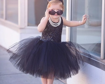Breakfast at Tiffany's tutu dress costume size 2t custom handmade