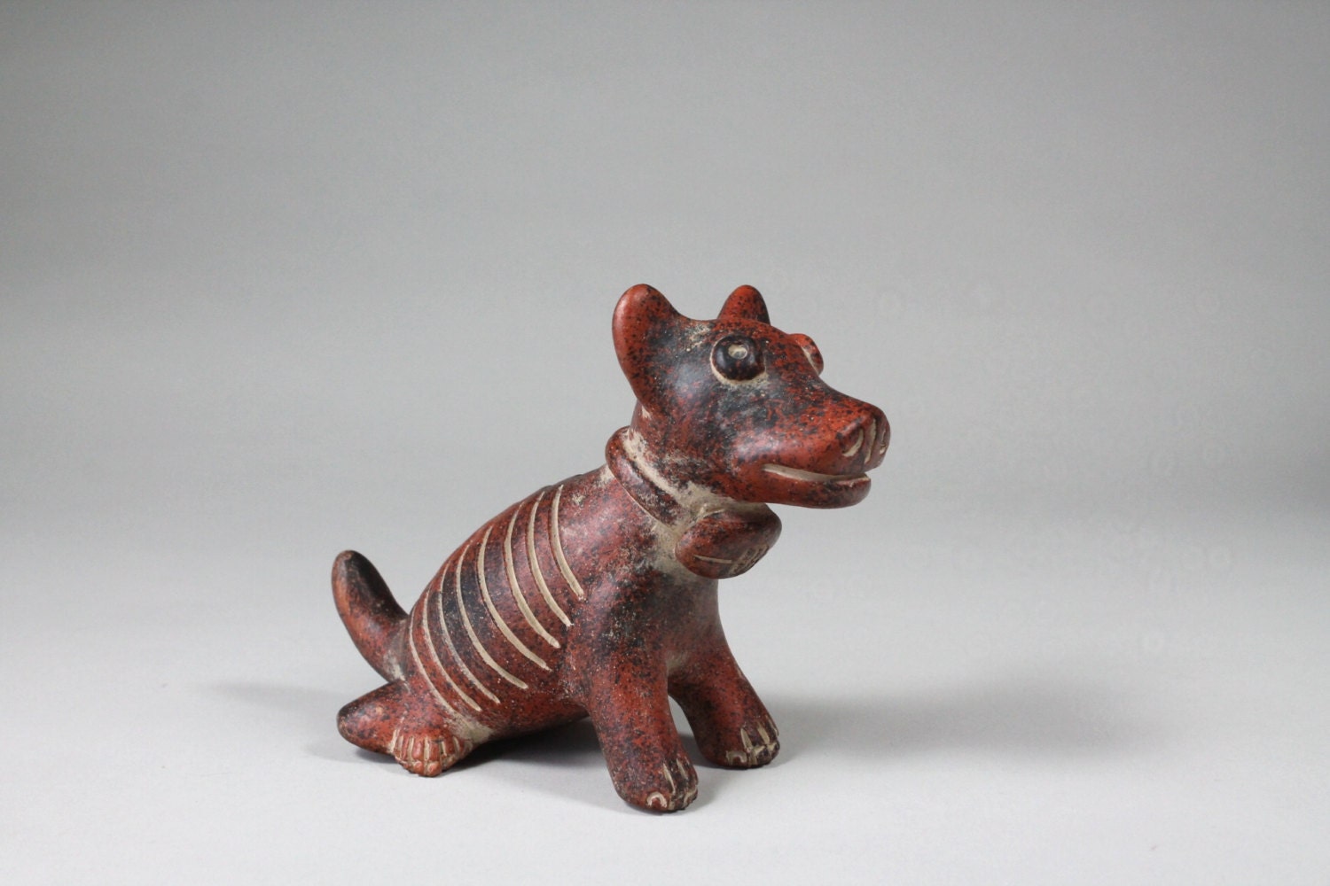 Vintage Clay Pottery Colima Dog Ceramic Dog by ShopAtGeris on Etsy