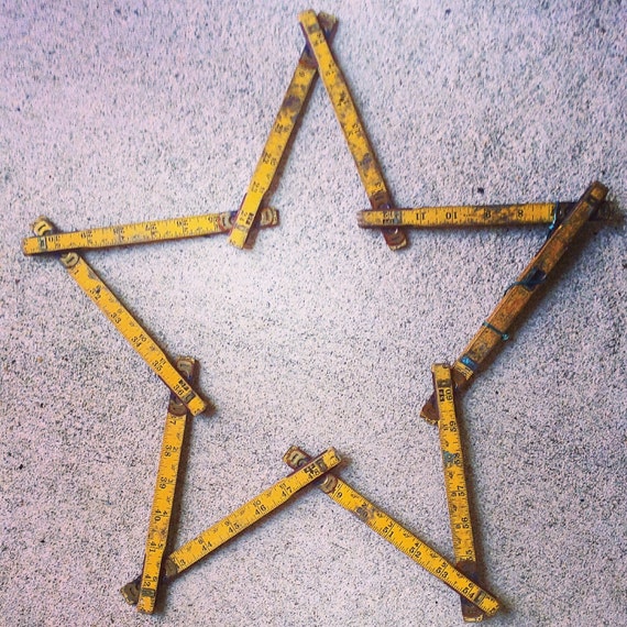 Items similar to Shining Star / Folding Ruler / Extension Yardstick