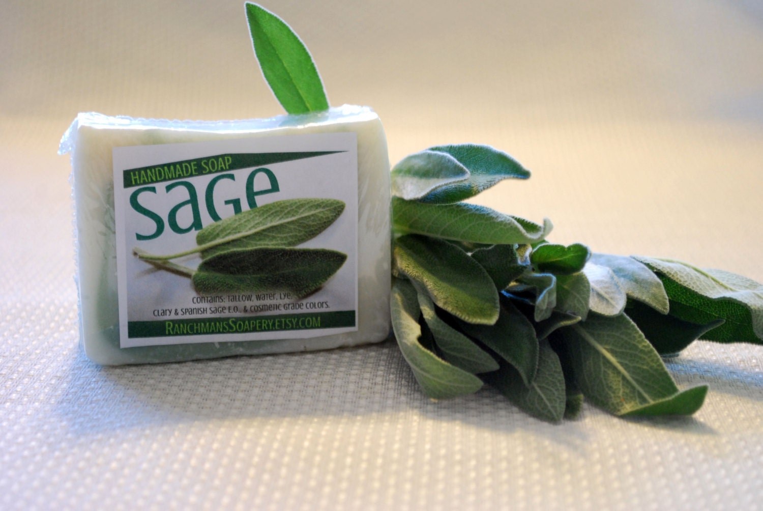 Handmade Sage Soap