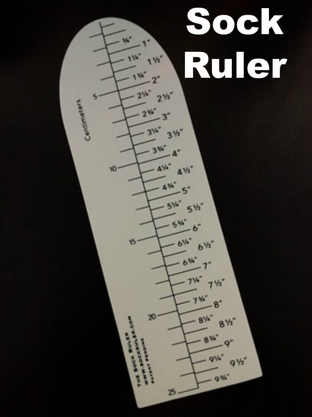 Sock Ruler