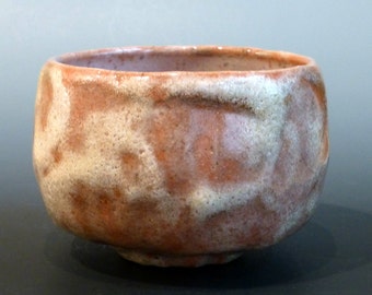 Japanese Style Teabowl Antique look Chawan George Watson signed