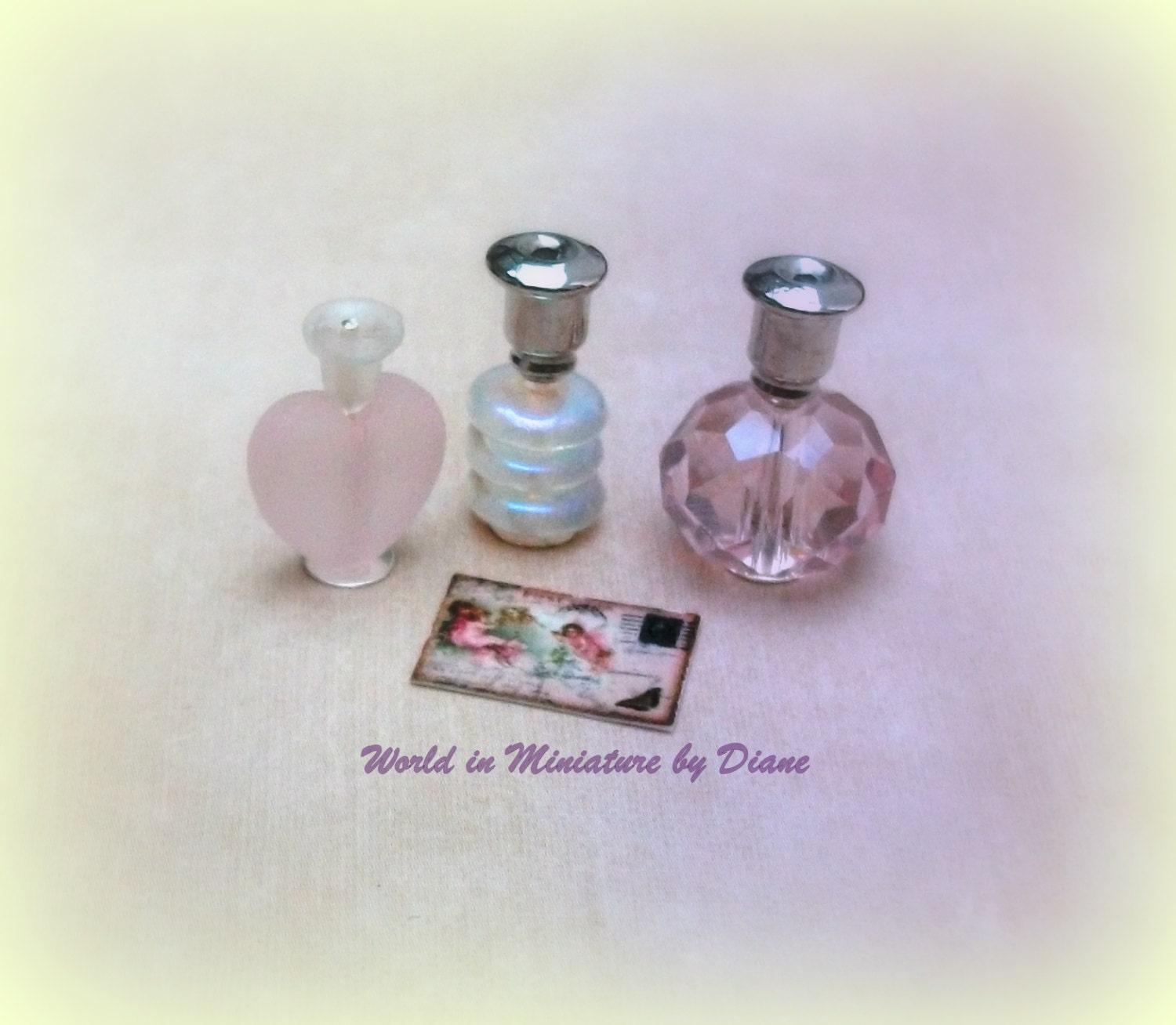 dollhouse perfume bottles