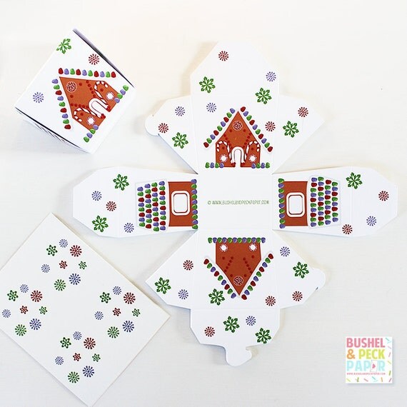 Gingerbread House #Favor #Boxes - #SALE