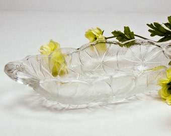 Glass relish dish | Etsy