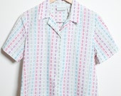 pastel button up shirts