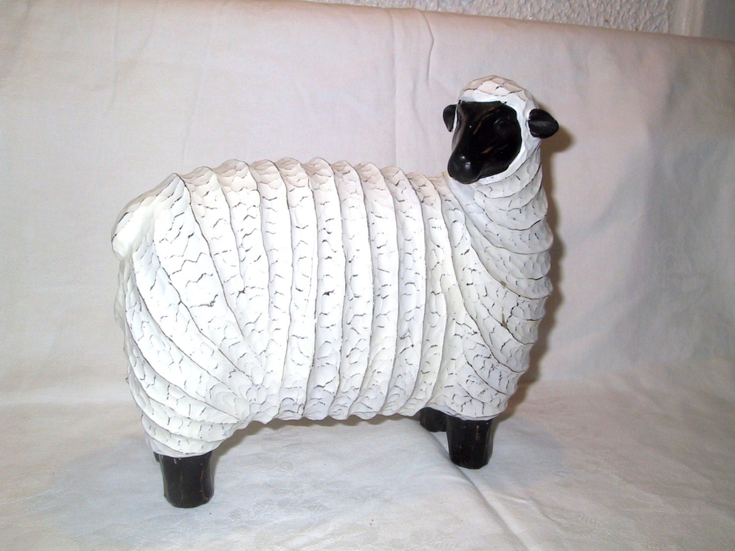 resin lamb statue
