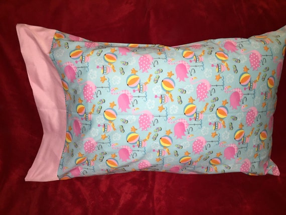 Cute flamingo pillow case 100% cotton Queen and Standard