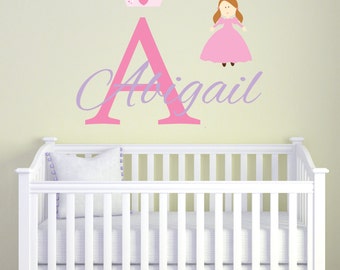 Princess Wall Decor princess wall decal | etsy Princess Wall Decor princess wall decal | etsy