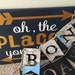 vintage map banner paper pennant banner