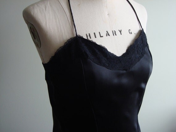full length silk slip