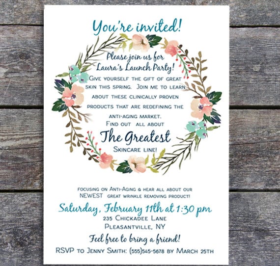 Launch Invitation Templates 9