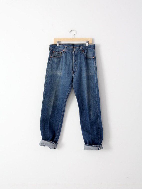 vintage Levis 501xx denim jeans waist 35