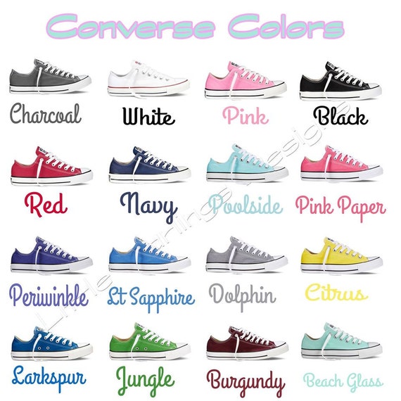 converse colors list