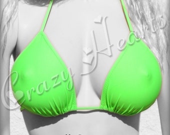 5 Patterns Easy Sew -Bikini Tops Triangle PDF Download **Pattern Only** Bikini Sewing Patterns
