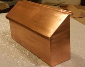 Wall Mount Copper Mailbox