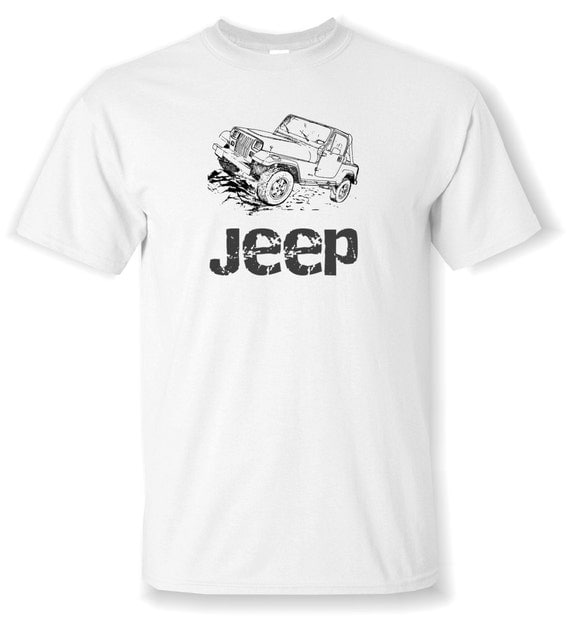 Items similar to Jeep Wrangler T-Shirt S,M,L,XL. on Etsy