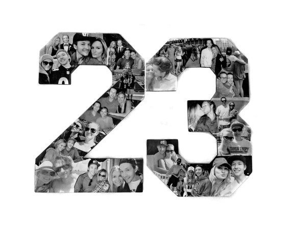 number shape collage number shape collage