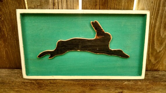 Wooden Spring rabbit