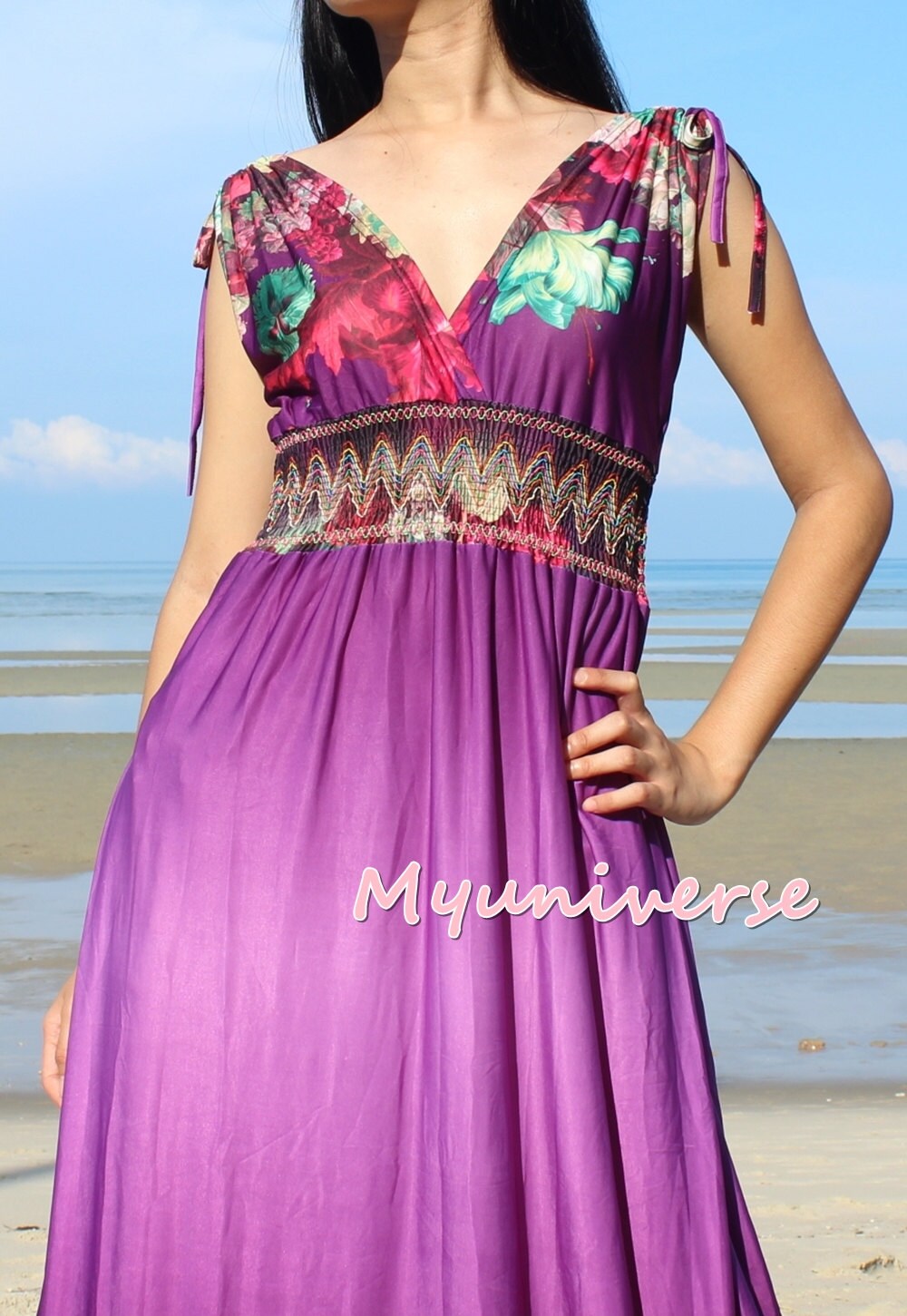 Womens black floral maxi dress with sleeves online pakistan Avondale 20 top women's clothing