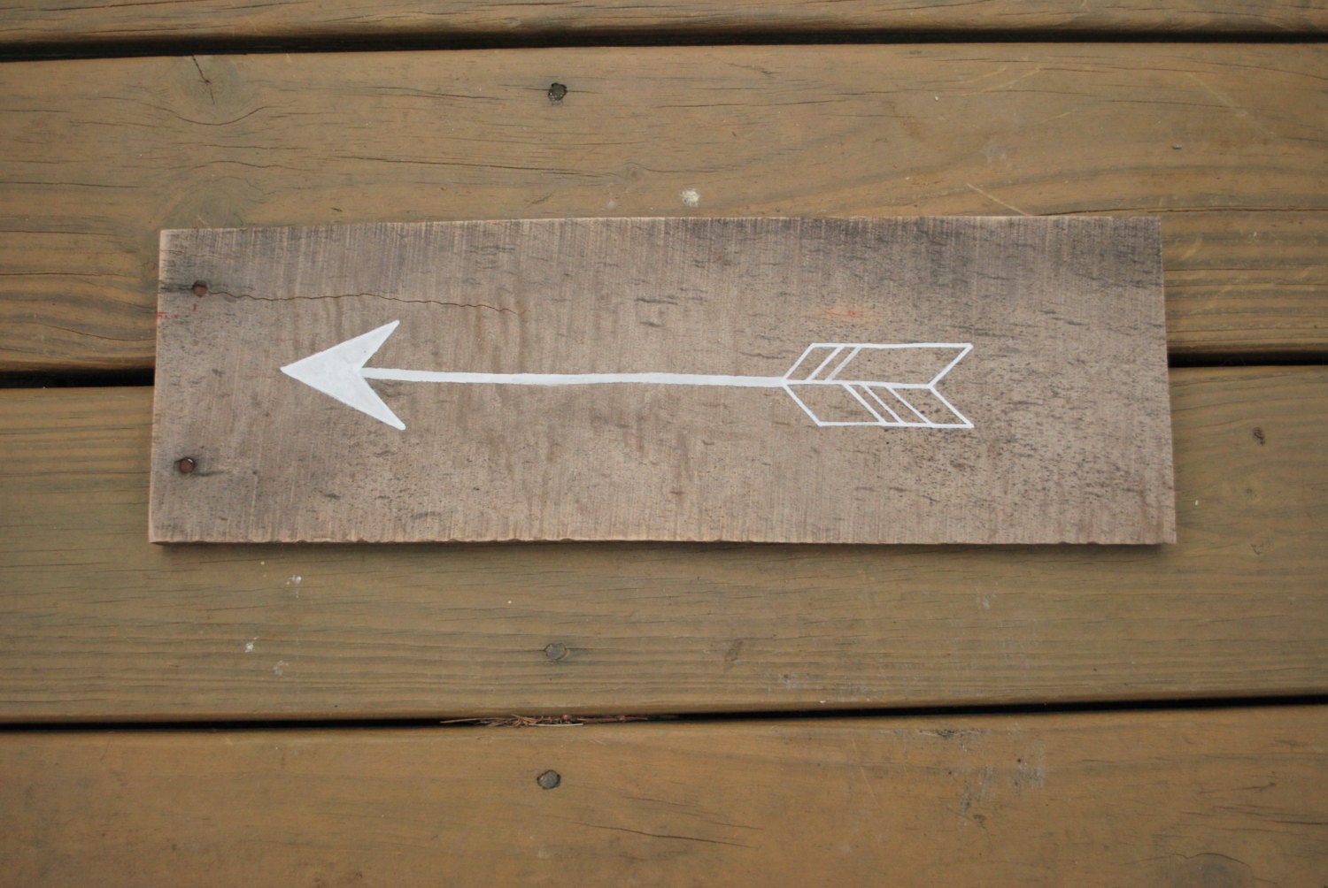 Rustic arrow reclaimed wood sign arrow wall art wood wall