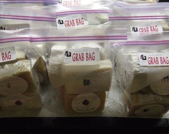 Clearance Price for Bag of 5 Goat Milk Soaps