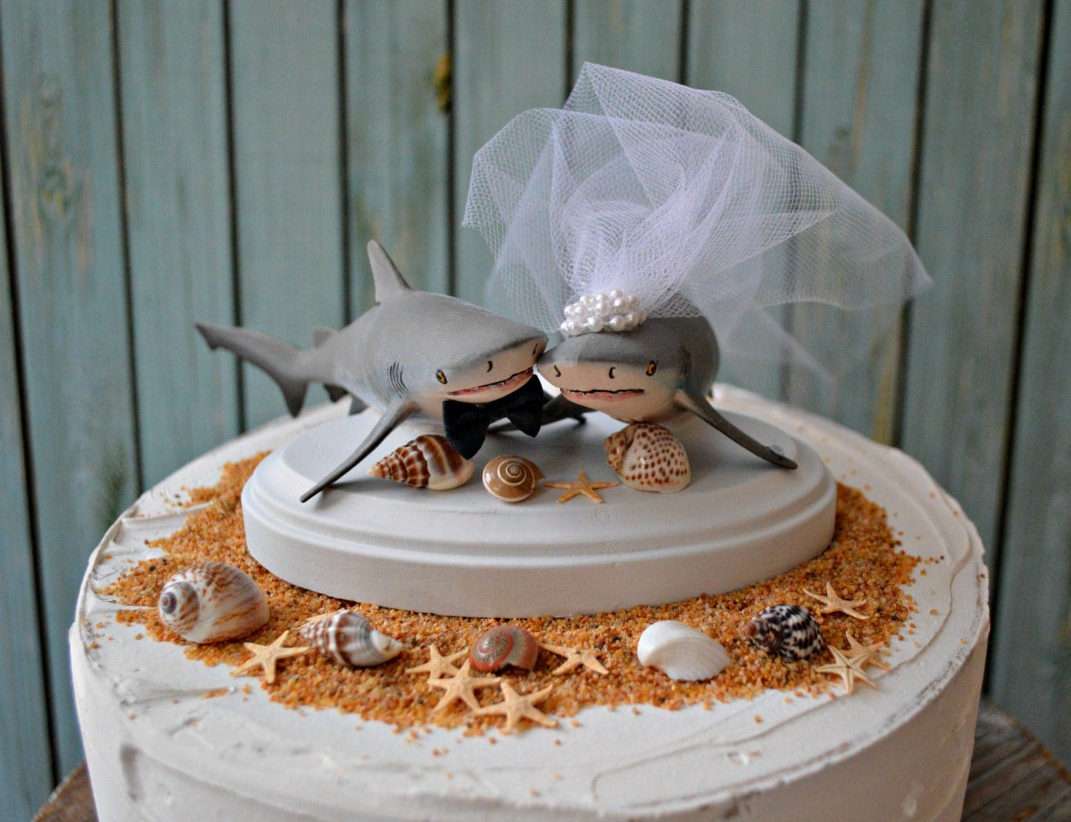 Shark sharkbull sharksharkweddingwedding cake