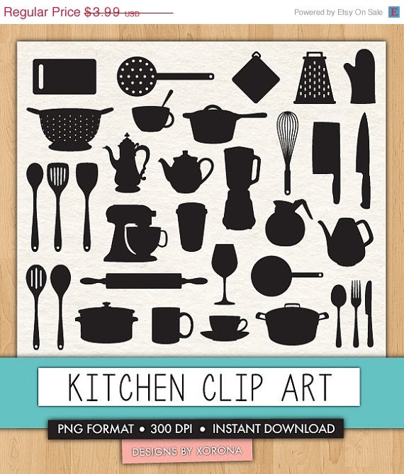 clipart kitchen items - photo #22