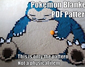 Snorlax Blanket Pattern